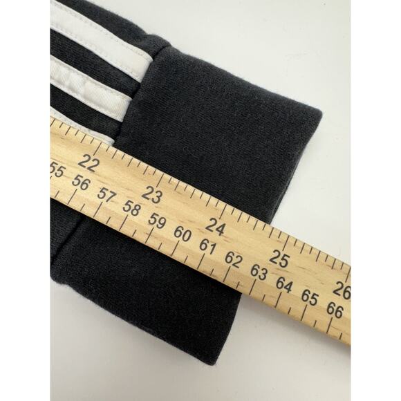 Adidas Womens Sweatshirt Size Small Black Crewneck Long Sleeve - Picture 14 of 16